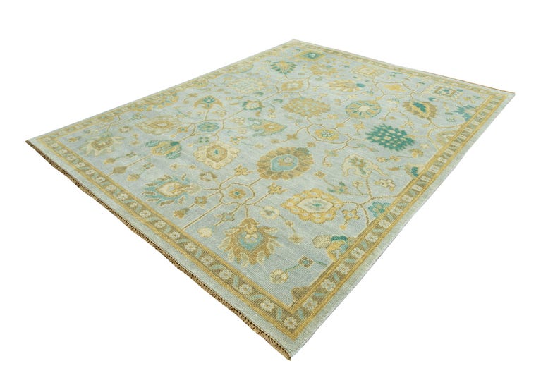 Elmstead Vale Hand Knotted Oushak Rug