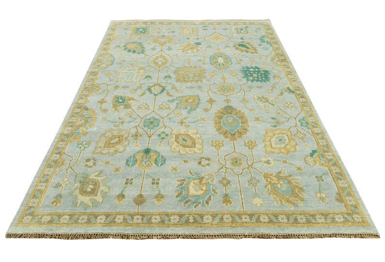 Elmstead Vale Hand Knotted Oushak Rug