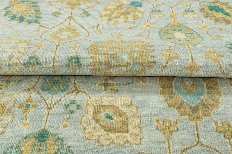Elmstead Vale Hand Knotted Oushak Rug