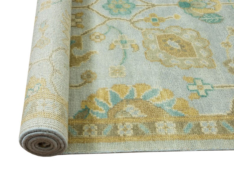 Elmstead Vale Hand Knotted Oushak Rug