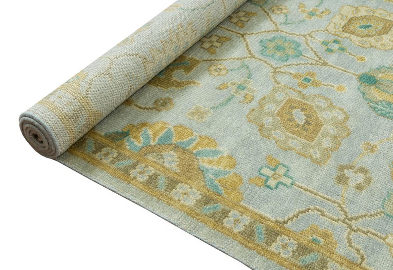 Elmstead Vale Hand Knotted Oushak Rug