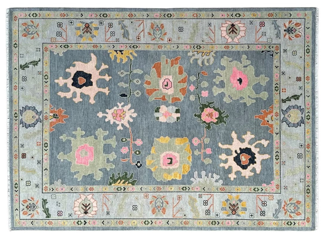 RAVENSHIRE Oushak Wool Area Rug