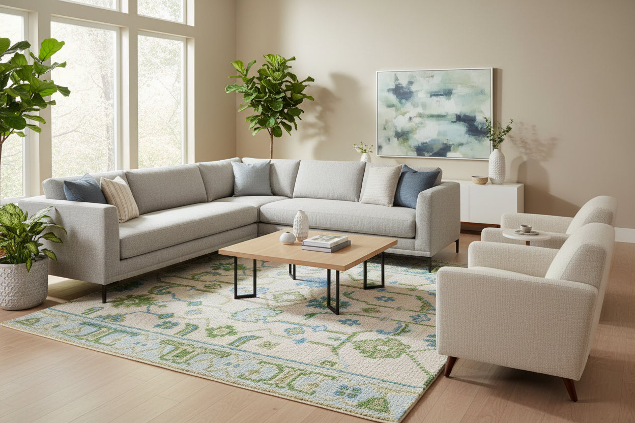 EMOGENE Hand Knotted Rug