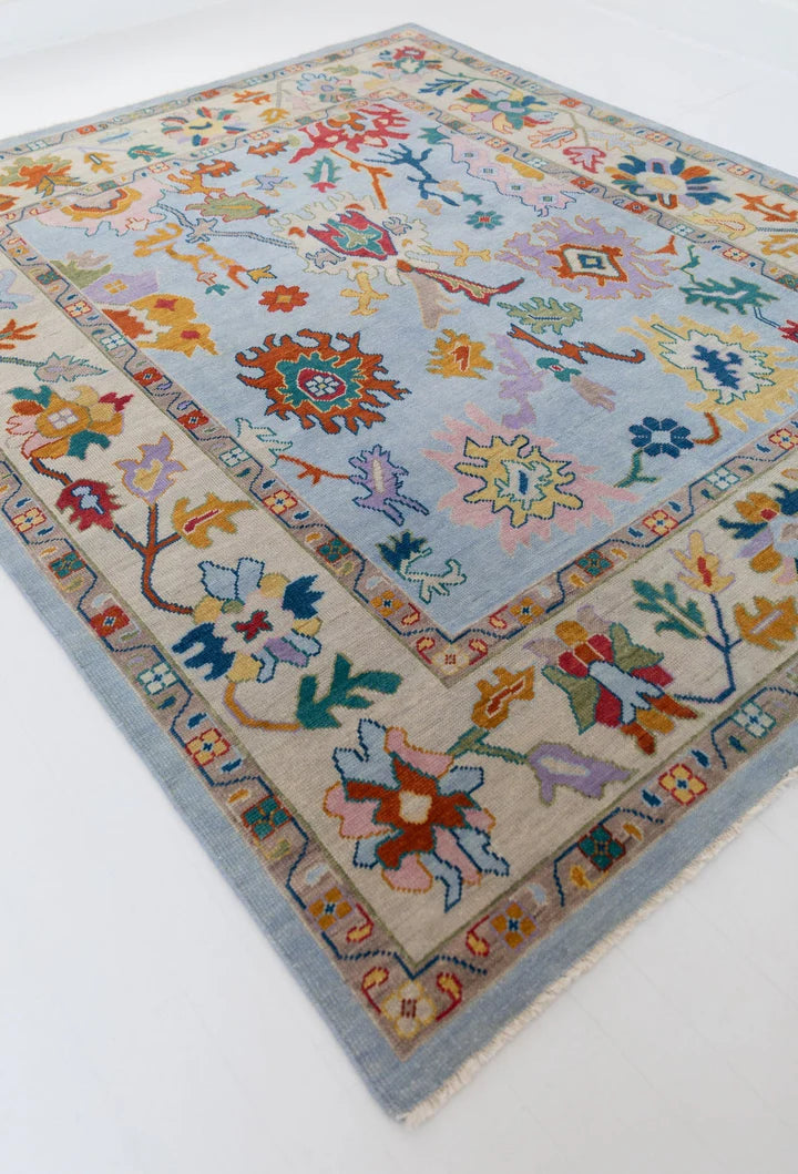 AGATHA  Hand Knotted Oushak Area Rug