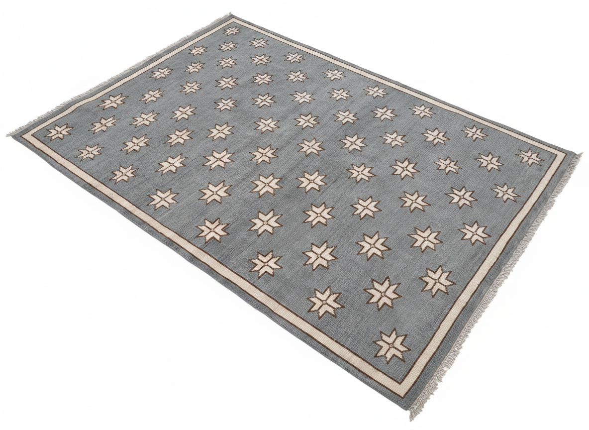 The Elaris Hand-Knotted Oushak Wool Rug