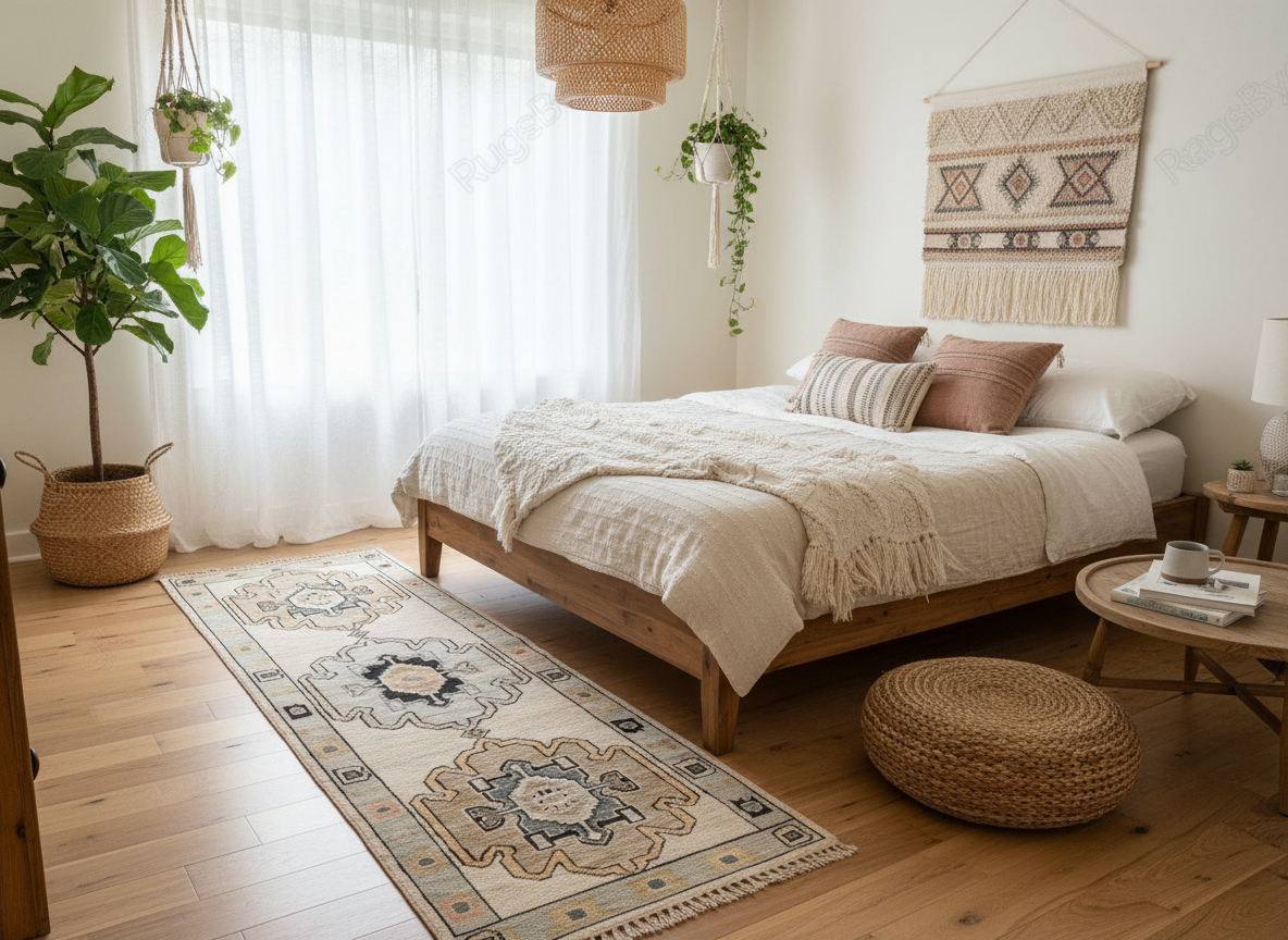 The Seraphine Oushak Wool Runner Rug