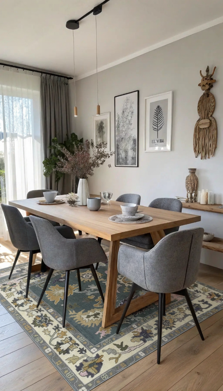 ISELLE Turkish Oushak Area Rug