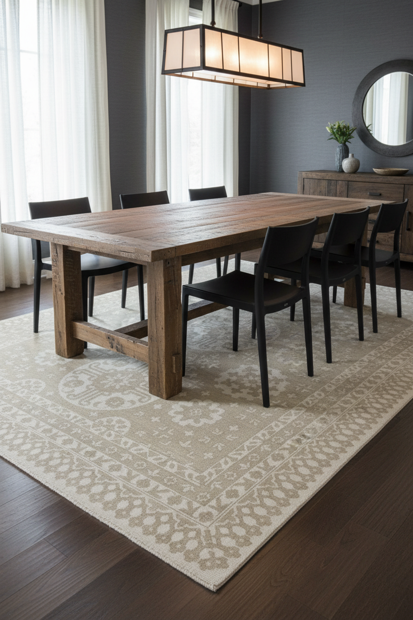 CLEO Hand Knotted Oushak Wool Area Rug