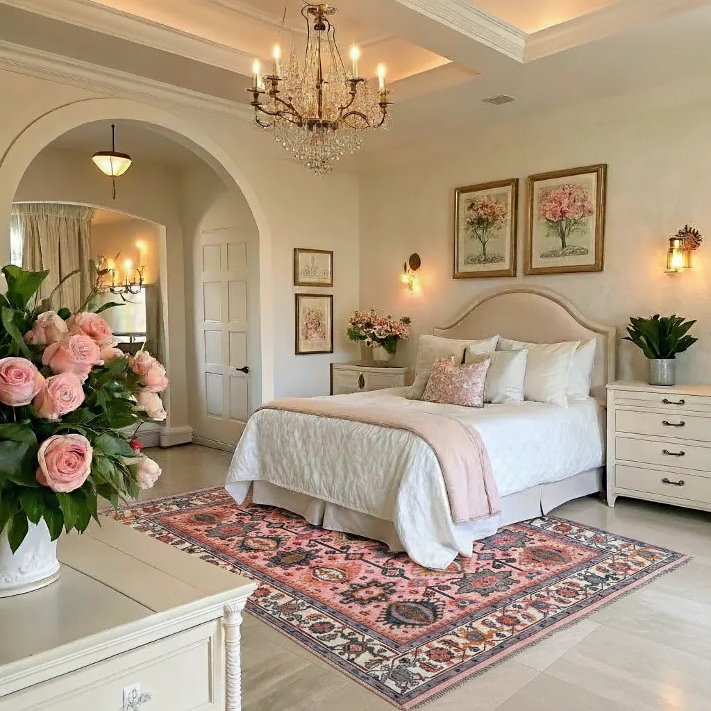 The DARIAN Hand Knotted Oushak Rug