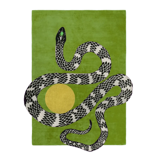 Snake Hand Tufted Wool Rug MDR-115