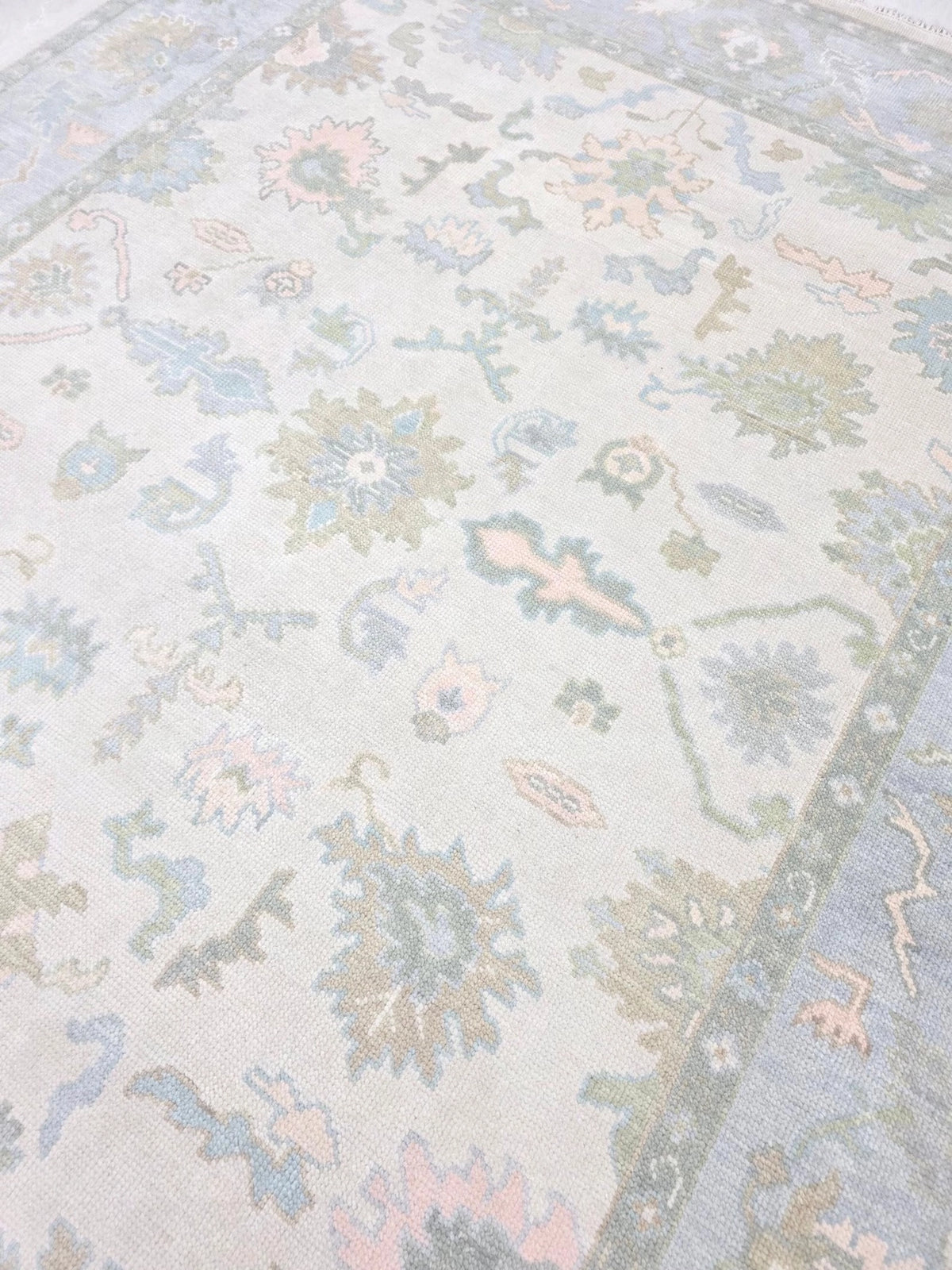 VEYA Oushak Style Hand Knotted Rug