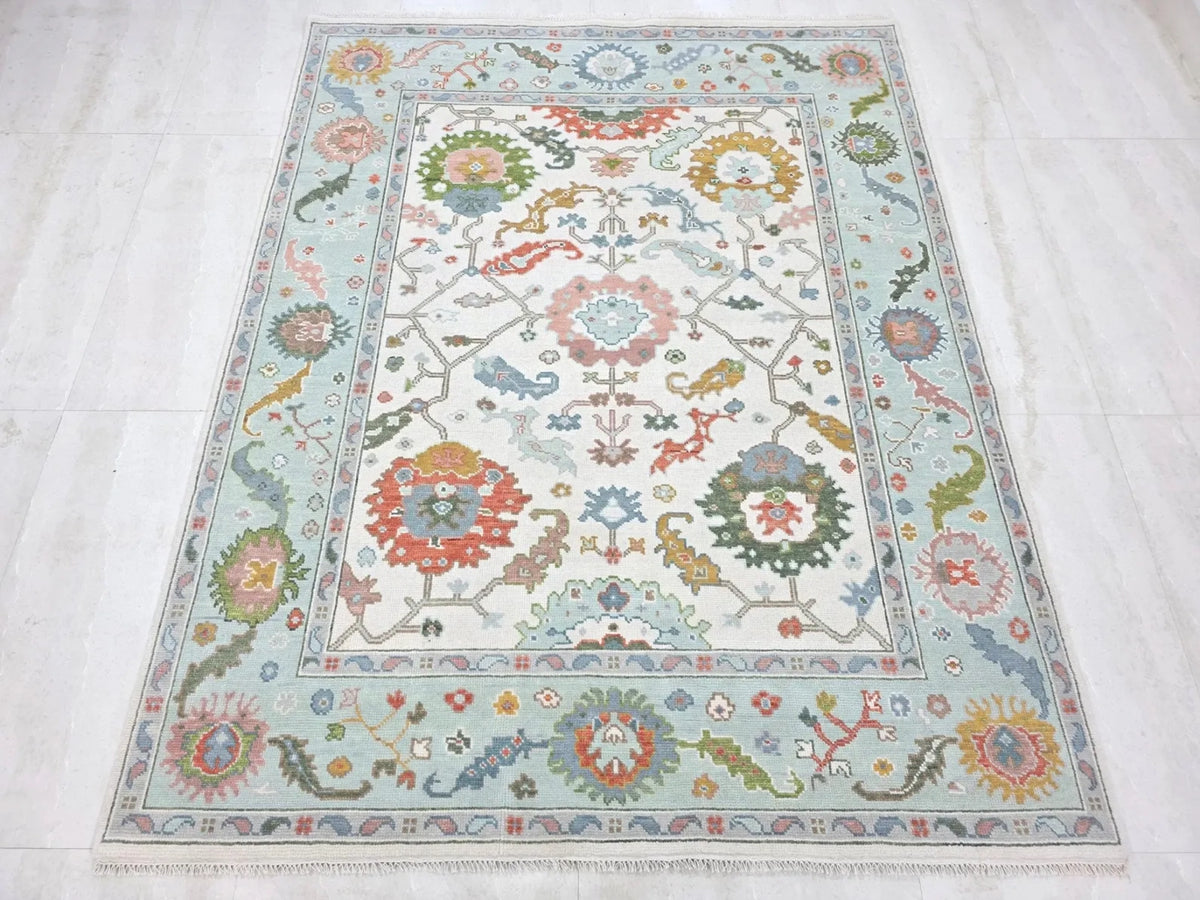 RIVA Oushak Style Hand Knotted Rug