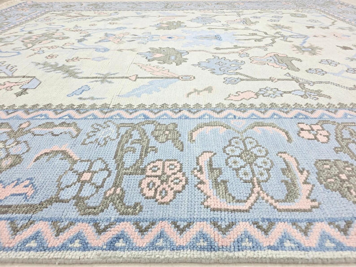 MEHER Oushak Style Hand Knotted Rug