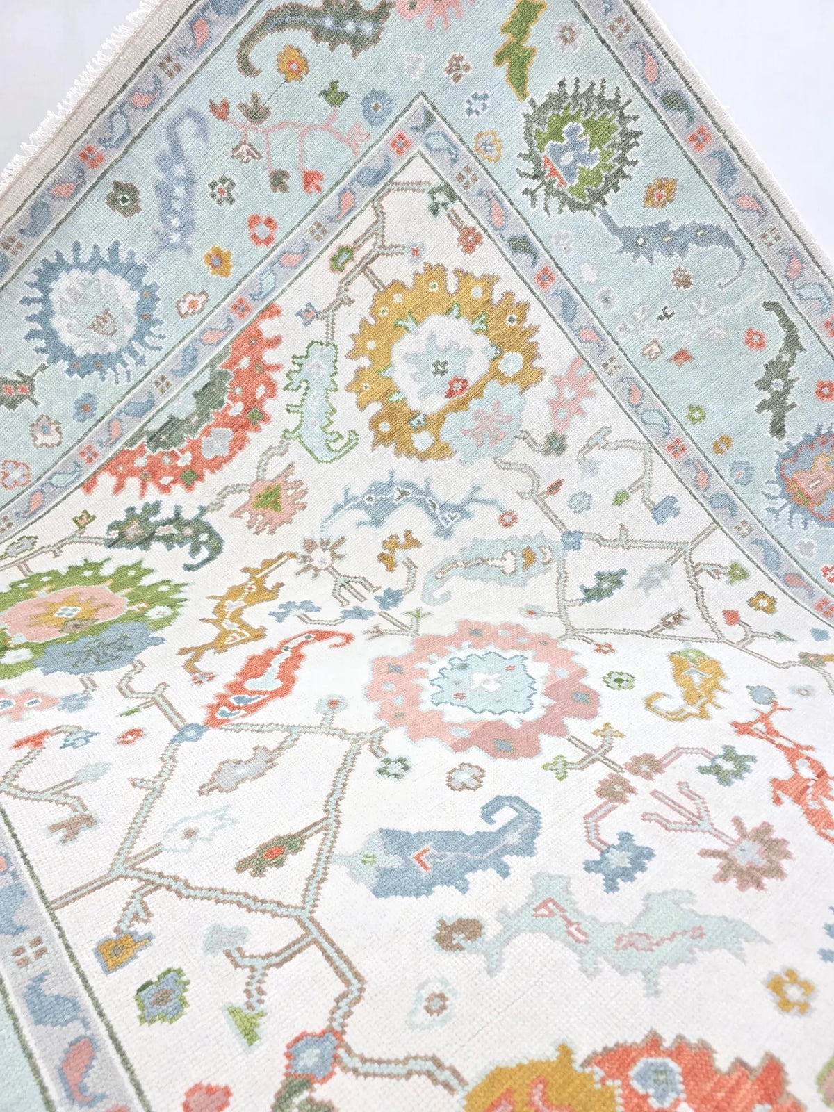 RIVA Oushak Style Hand Knotted Rug