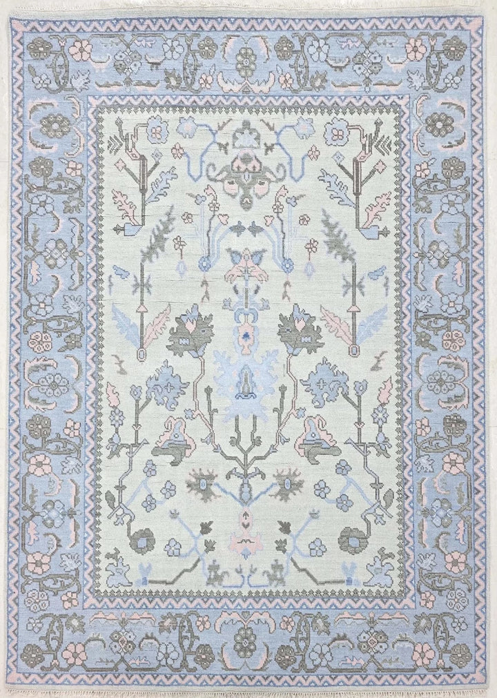 MEHER Oushak Style Hand Knotted Rug