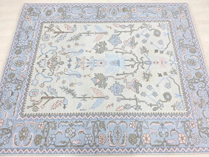 MEHER Oushak Style Hand Knotted Rug