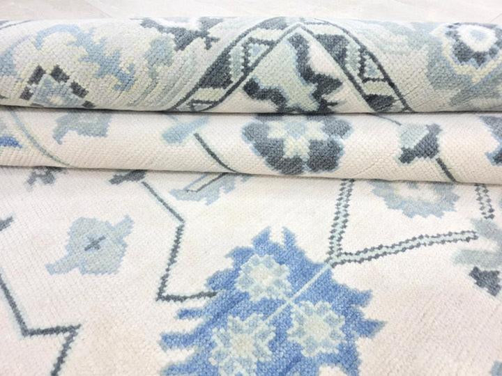 MOONSTONE Oushak Style Hand Knotted Rug