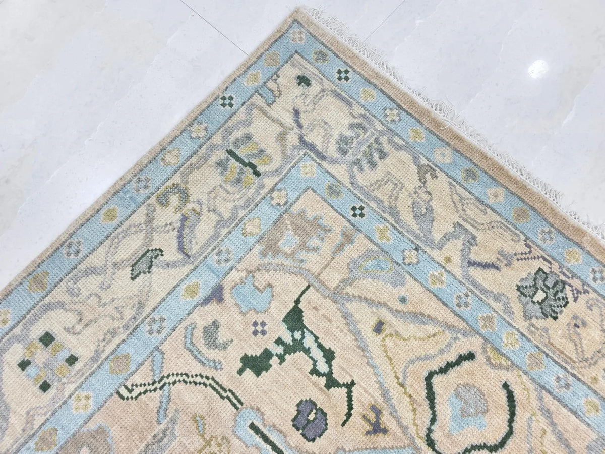 OPULENCE Oushak Style Hand Knotted Rug