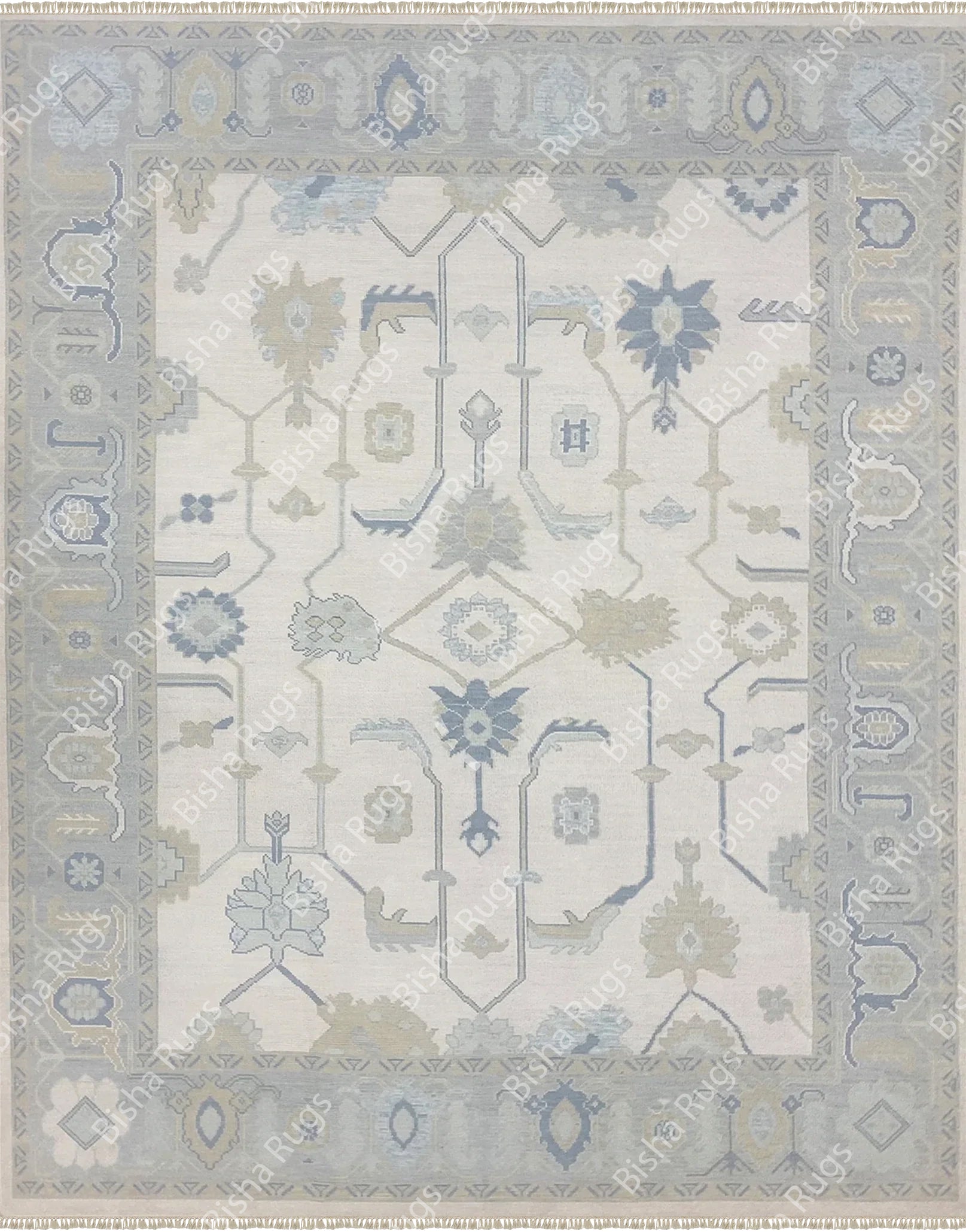 Oushak Area Rug A4