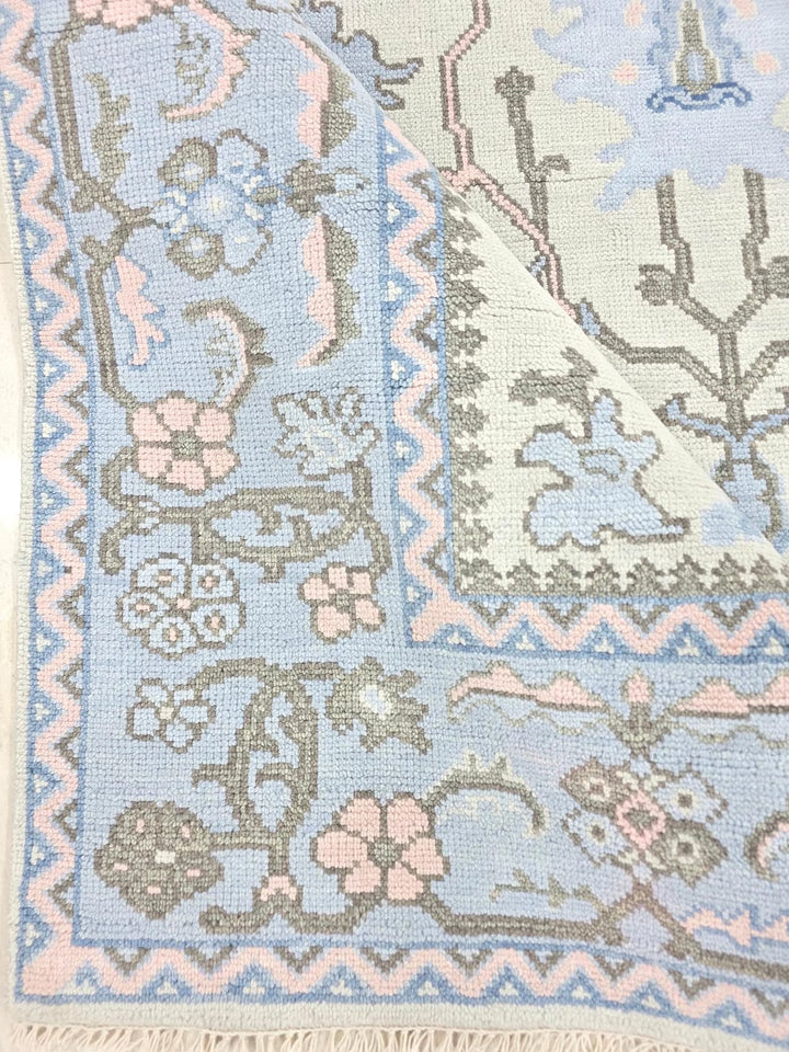 MEHER Oushak Style Hand Knotted Rug