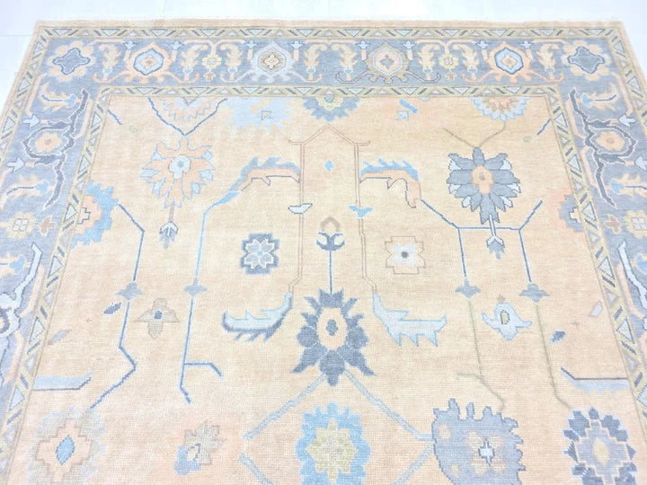LUXEORA Oushak Style Hand Knotted Rug