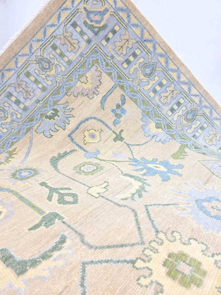 OPALINE Oushak Style Hand Knotted Rug