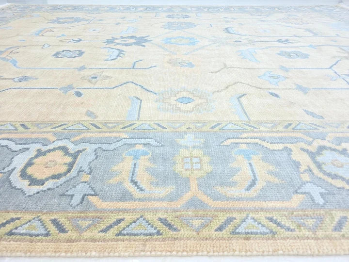 LUXEORA Oushak Style Hand Knotted Rug
