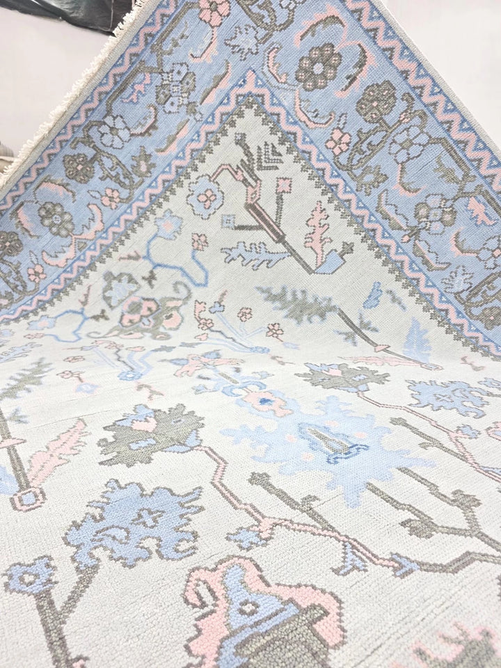 MEHER Oushak Style Hand Knotted Rug