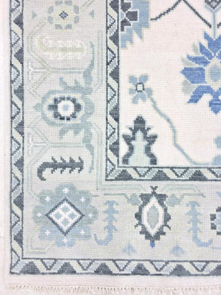 MOONSTONE Oushak Style Hand Knotted Rug