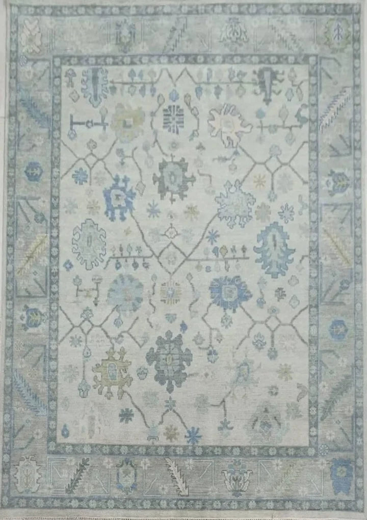 CELESTEL Oushak style Hand Knotted Rug