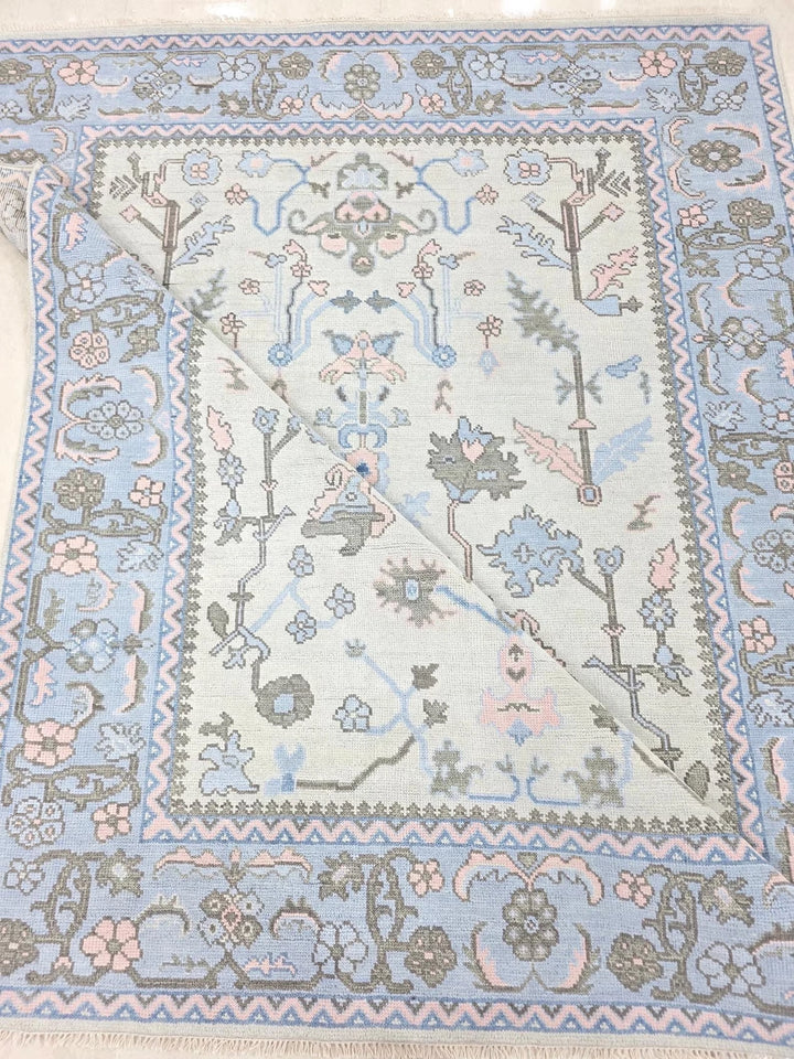 MEHER Oushak Style Hand Knotted Rug