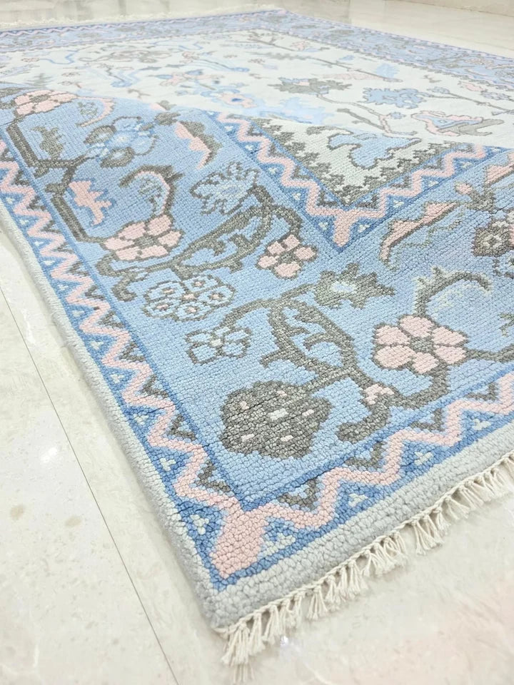 MEHER Oushak Style Hand Knotted Rug
