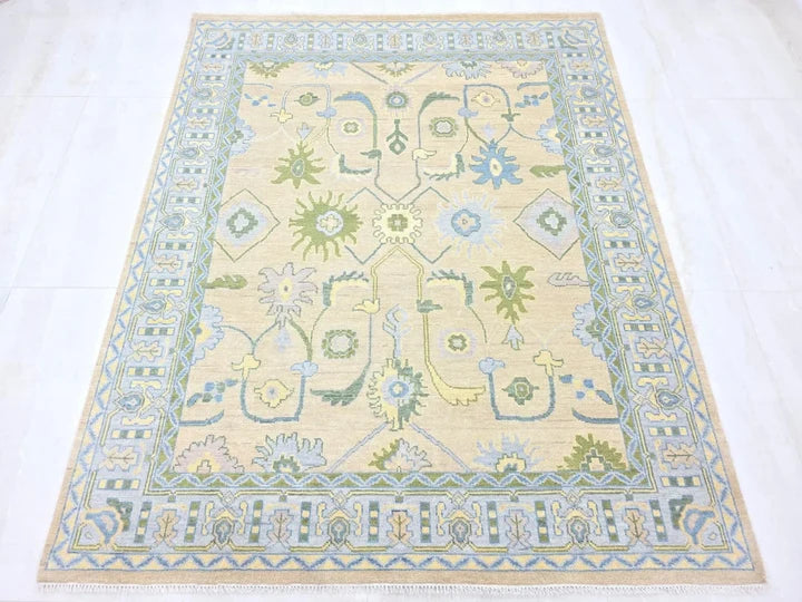 OPALINE Oushak Style Hand Knotted Rug