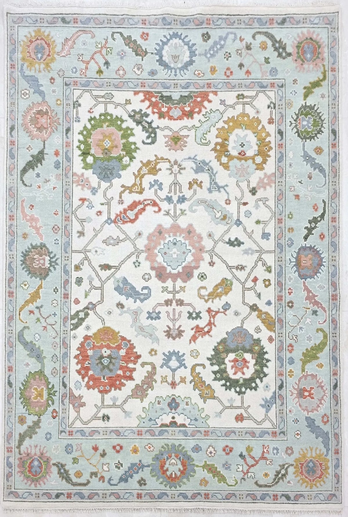 RIVA Oushak Style Hand Knotted Rug