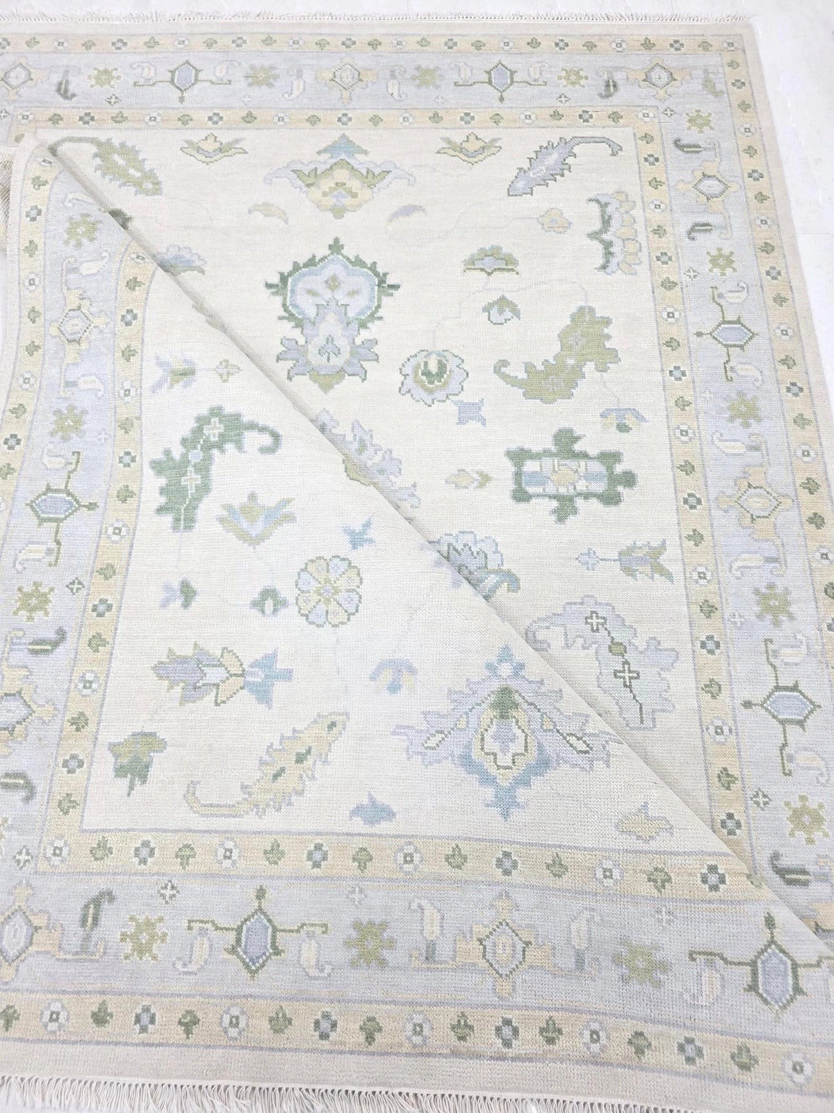 ÉLAN Oushak Style Hand Knotted Rug