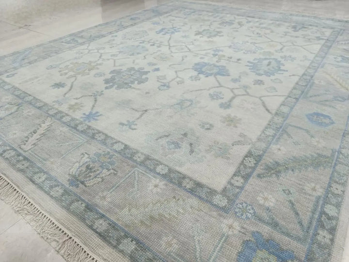 CELESTEL Oushak style Hand Knotted Rug