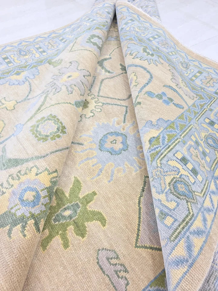OPALINE Oushak Style Hand Knotted Rug