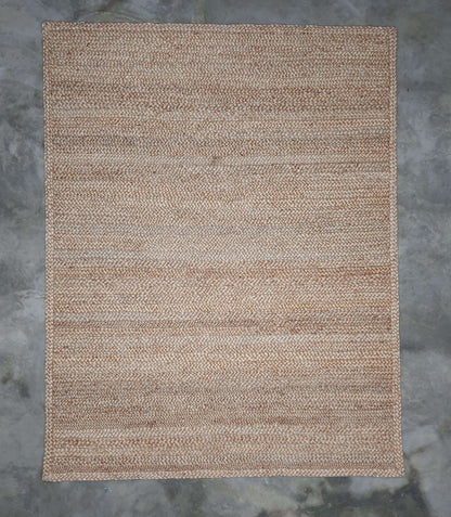 JP0031 CHUNKY PLATTED JUTE – NATURAL RUGS