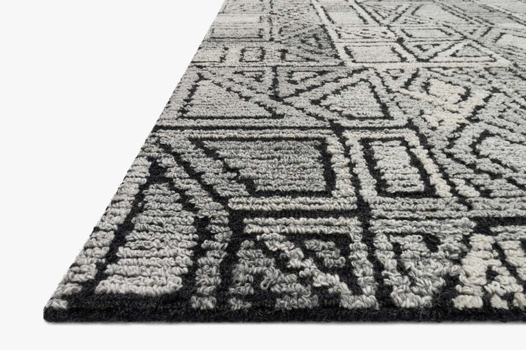 Hand Tufted Charcoal / Grey Area Rug