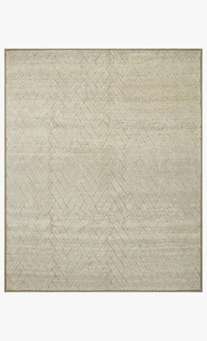 RD hand Tufted Bone and Fog Area Rug