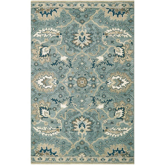 Oriental Hand Knotted Wool Area Rug