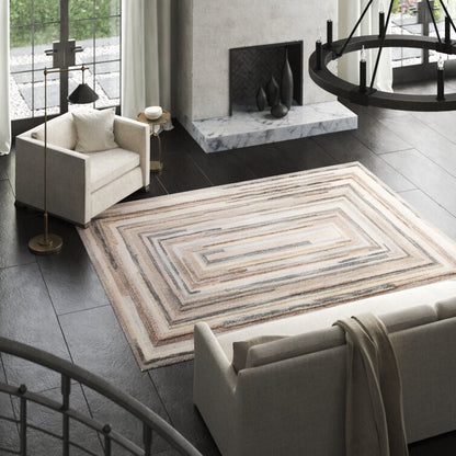 Multicolor Hand Tufted Wool Area Rug