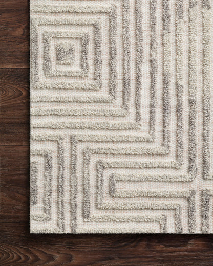 Hand Tufted Grey / Silver Area Rugs