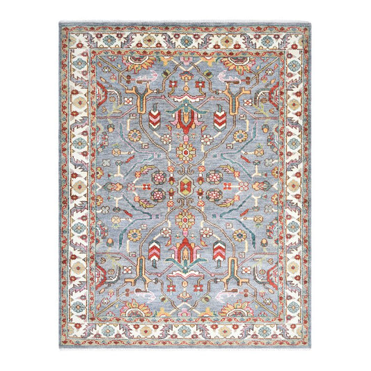 Multicolor Traditional Design  Wool Area Rug