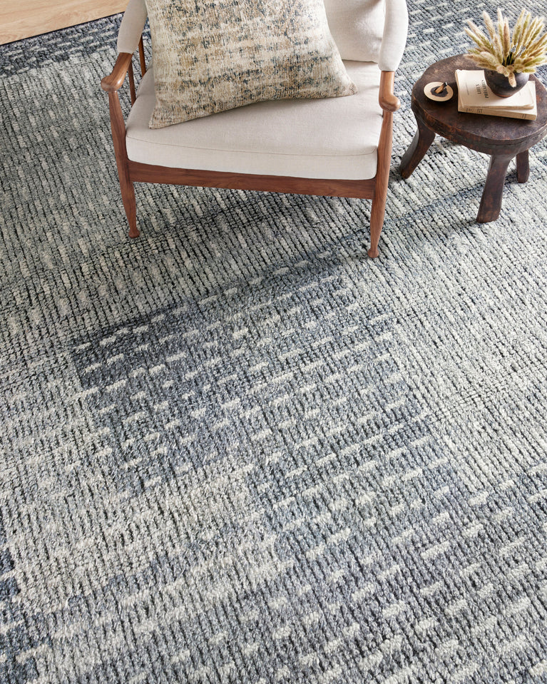Hand Tufted Denim and Sky Area Rug