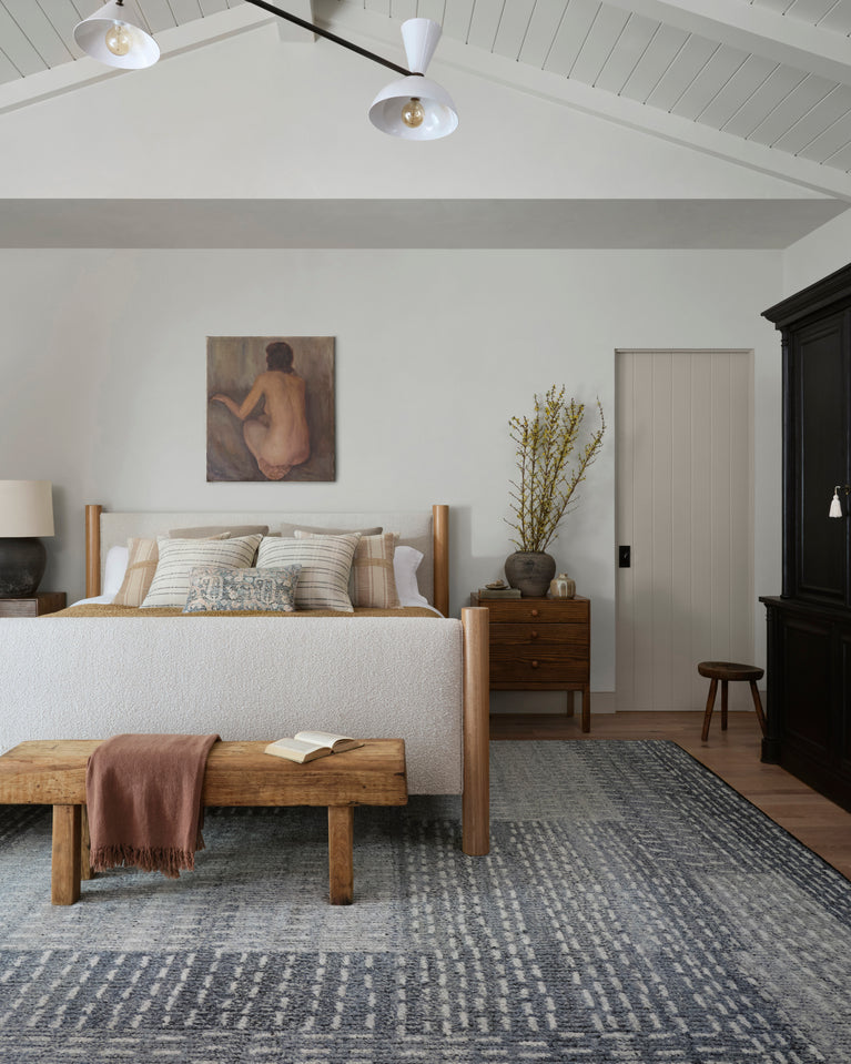 Hand Tufted Denim and Sky Area Rug