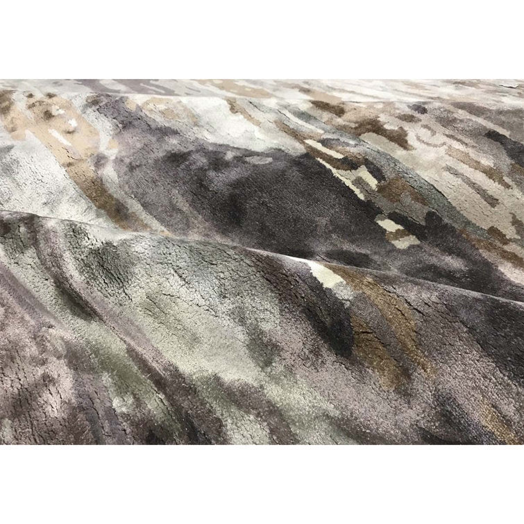 Multicolor Hand Tufted Design Wool Area Rug
