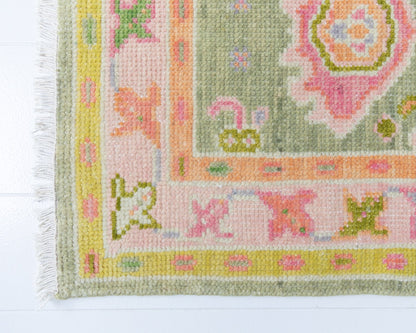 COLORFUL HILLSIDE Hand knotted Rug