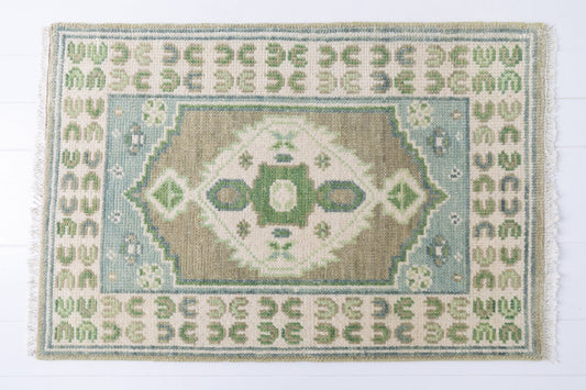 L-003 IVY LEAGUE Hand Knotted Rug