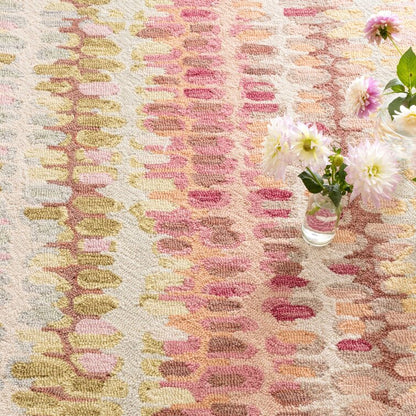 Multicolor Modern Hand Tufted  Wool Area Rug